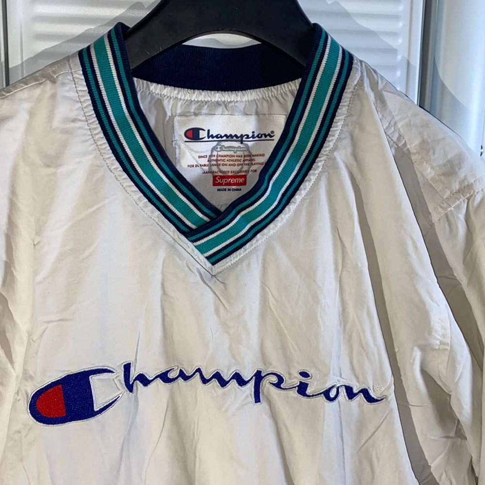 Supreme, Champion, Medium, SS15, Warm Up Pull Over